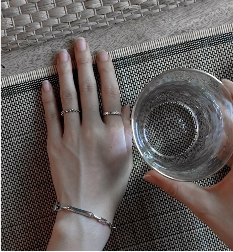 NEW 925 Silver Trendy Stackable Adjustable Rings - Picture 6 of 7